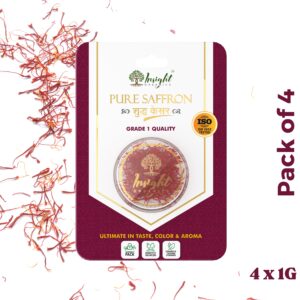 Insight Organics Saffron (Pack of 4)