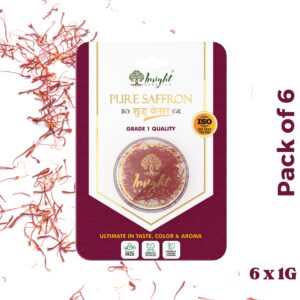 Insight Organics Saffron (Pack of 6)
