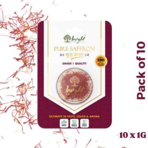 Insight Organics Saffron (Pack of 10)